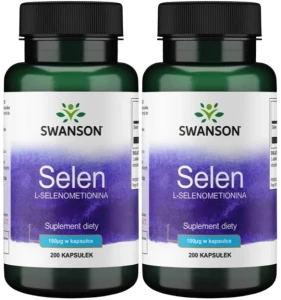 2 x Selen L-Selenometionina 100mcg 200kaps, Swanson