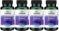 4 x Selen L-Selenometionina 100mcg 200kaps, Swanson.webp