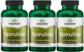 3 x Spirulina 500mg 180tab, Swanson.webp