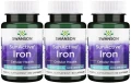 3 x SunActive Iron - Żelazo 15mg 90kaps, Swanson.webp