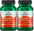 2 x Super DHA 500 30kaps, Swanson.webp