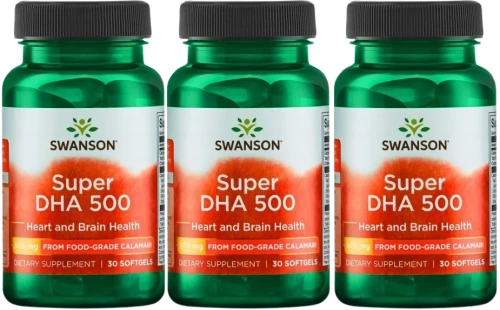 3 x Super DHA 500 30kaps, Swanson.webp