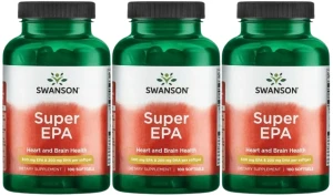 3 x Super EPA 100 kaps, Swanson