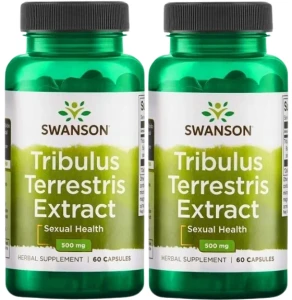 2 x Tribulus Terrestris Extract 500mg 60kaps, Swanson
