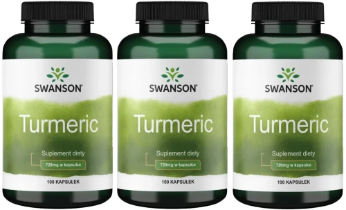 3 x Turmeric 720mg 100kaps, Swanson.webp