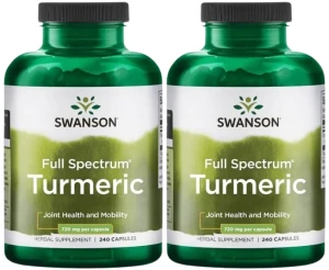 2 x Turmeric 720mg 240kaps, Swanson