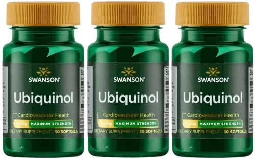 3 x Ubiquinol 200mg 30sgels, Swanson.webp