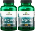 2 x L-arginine - L-arginina 500mg 200kaps, Swanson.webp