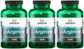 3 x L-arginine - L-arginina 500mg 200kaps, Swanson.webp