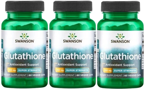 3 x Glutathione 200mg 60kaps, Swanson.webp