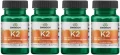 4 x K-2 Natural Vitamin K2 - Witamina K2 Naturalna 50mcg 30 żel, Swanson.webp