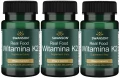 3 x Real Food Witamina K2 200mcg 30kaps, Swanson.webp