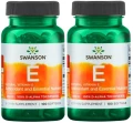 2 x E-400 Naturalna Witamina E 400IU 100kaps, Swanson.webp