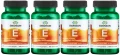 4 x Witamina E Naturalna 200IU 100kaps, Swanson.webp