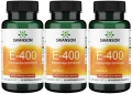3 x E-400 Mieszanka tokoferoli Witamina E 400IU 100sgels, Swanson.webp