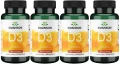 4 x D-3 Witamina 2000IU 250kaps, Swanson.webp