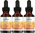 3 x B12 Cyanocobalamin - Witamina B-12 w płynie 59ml, Swanson.webp