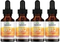 4 x B12 Cyanocobalamin - Witamina B-12 w płynie 59ml, Swanson.webp