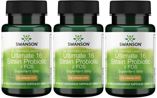 3 x Ultimate 16 strain formula 60dr vca, Swanson.webp