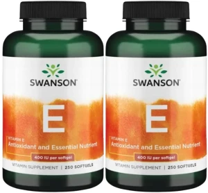 2 x E Natural Vitamin E - Witamina E Naturalna 400IU 250kaps, Swanson