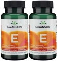 2 x Witamina E Naturalna 200IU 250kaps, Swanson.webp
