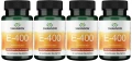 4 x E-400 Witamina E 400IU 60kaps, Swanson.webp