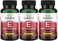 3 x E with Selenium - Witamina E &amp; Selen 90kaps, Swanson.webp