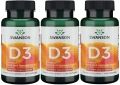 3 x D3 Vitamin D3 - Witamina D-3 400IU 250kaps, Swanson.webp