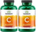 2 x C- Vitamin C with Rose Hips - Witamina C1000 z RH przedł. dział. 250tabl, Swanson.webp