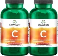2 x C- Buffered Vitamin C - Witamina C1000 buforow + bioflaw 250t, Swanson.webp