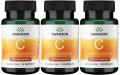 3 x C- Witamina C1000 z Dziką Różą 30 kaps, Swanson.webp