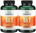 2 x B1 - Vitamin B1 (Thiamin) - Witamina B-1 100mg 250 kaps, Swanson.webp