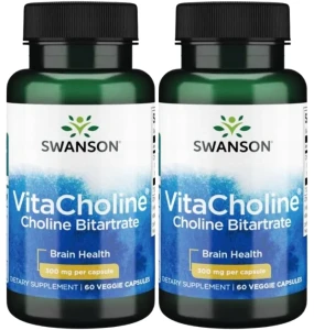 2 x VitaCholine 300mg 60kaps, Swanson