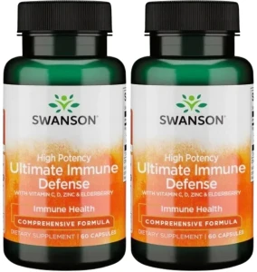2 x Ultimate Immune Defense 60kaps, Swanson