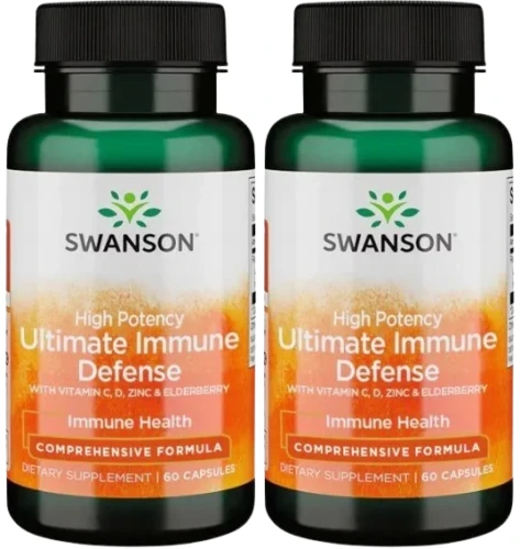 2 x Ultimate Immune Defense 60kaps, Swanson.webp