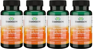 4 x Ultimate Immune Defense 60kaps, Swanson