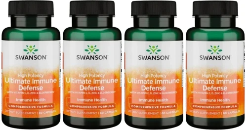 4 x Ultimate Immune Defense 60kaps, Swanson.webp