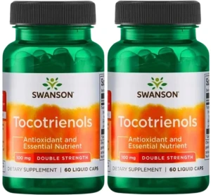 2 x Tocotrienols - Tokotrienole 100mg 60kaps , Swanson