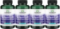 4 x Selenium L-Selenomethionine - Selen 100mcg 300kaps, Swanson.webp