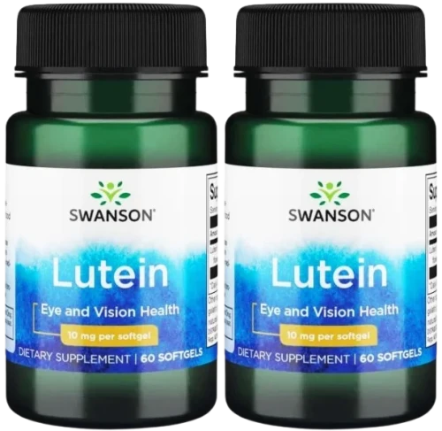 2 x Lutein - Luteina 10mg 60sgels, Swanson.webp