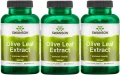 3 x Olive Leaf Extract - Liść Oliwny Ekstrakt 500mg 120kaps, Swanson.webp