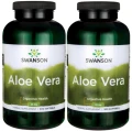 2 x Aloe Vera (5000mg) 300 sgels, Swanson.webp