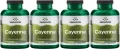 4 x Cayenne - Pieprz Kajeński 450mg 300kaps, Swanson.webp