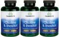 3 x Choline &amp; Inositol - Cholina &amp; Inozytol 250kaps, Swanson.webp