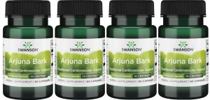 4 x FS Arjuna bark 10:1 40mg 60 kapsułek Swanson