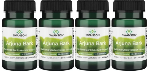 4 x FS Arjuna bark 40mg 60 caps, Swanson.webp