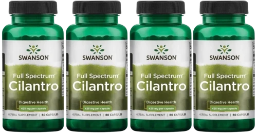 4 x FS Cilantro - Kolendra siewna 60 kaps, Swanson.webp