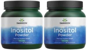 2 x Inositol Powder - Inozytol - 100% czystości 227g, Swanson