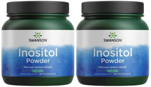 2 x Inositol Powder - Inozytol - 100% czystości 227g, Swanson.webp