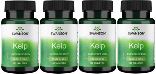 4 x Kelp 225mcg 100 tabs, Swanson.webp